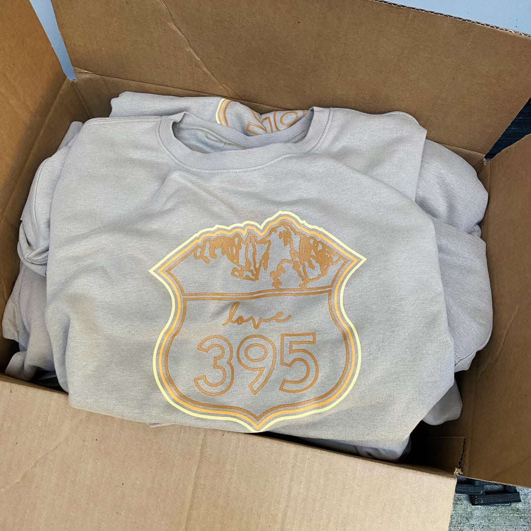 Women's Logo sueded sweatshirt