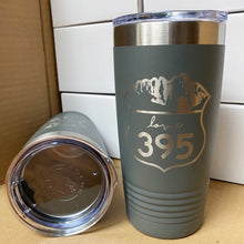 20oz. Tumbler, laser etched (various colors)