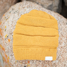 Knit "love 395" Scrunch Beanie (various colors)