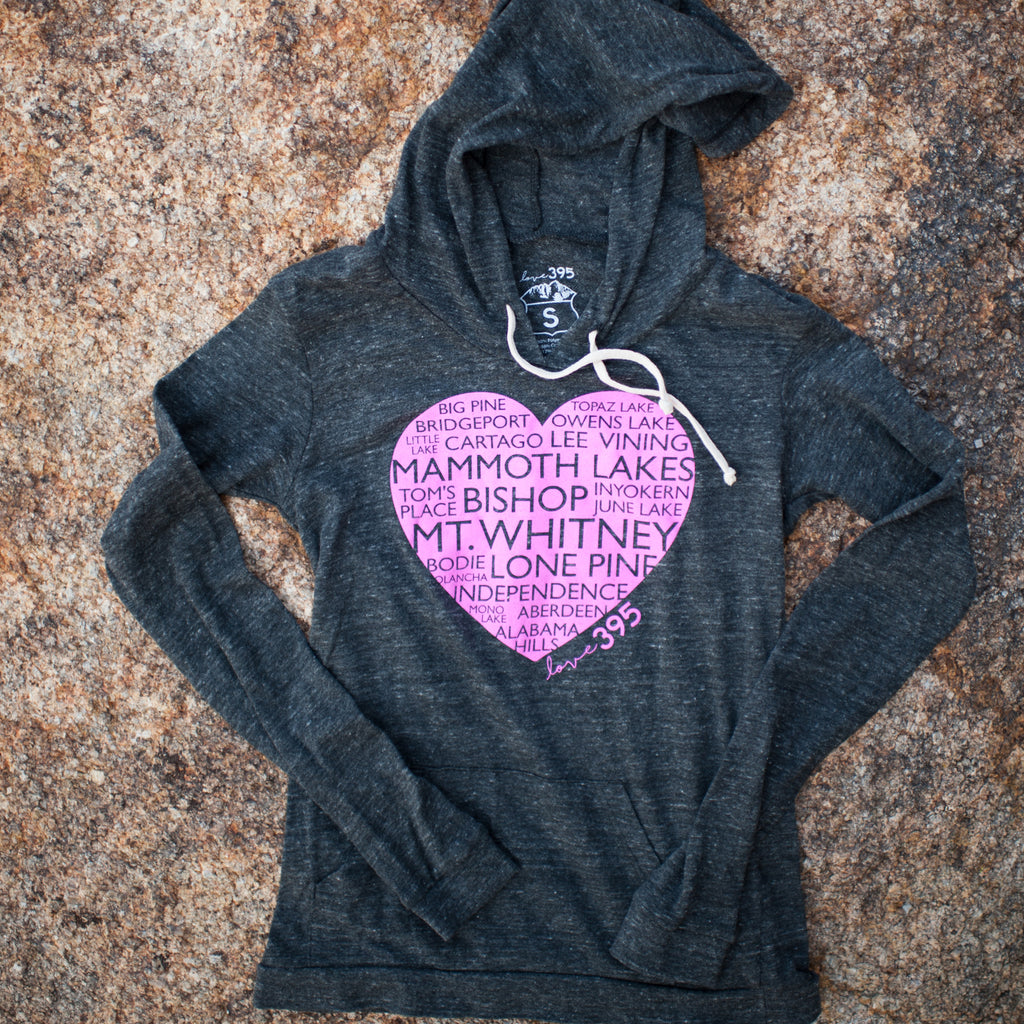 Love best sale heart hoodie