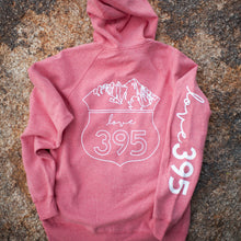 Unisex Logo Zip Hooded Sweatshirt (Pomegranate)