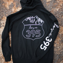 Unisex Logo Zip Hooded Sweatshirt (Black)