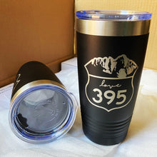 20oz. Tumbler, laser etched (various colors)