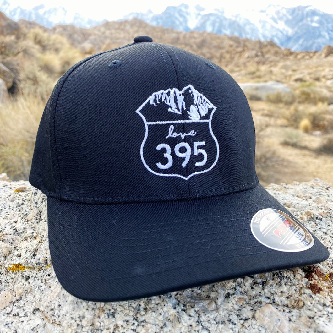 Embroidered Logo Flexfit Hat (Black, Charcoal, Navy and Olive)