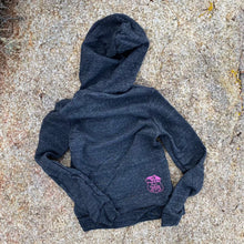 Fleece Heart Hoodie (in Black or Rose)