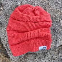 Knit "love 395" Scrunch Beanie (various colors)