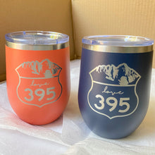 12oz. Tumbler, laser etched (various colors)