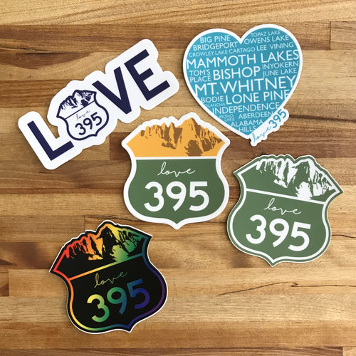 Love 395 sticker package