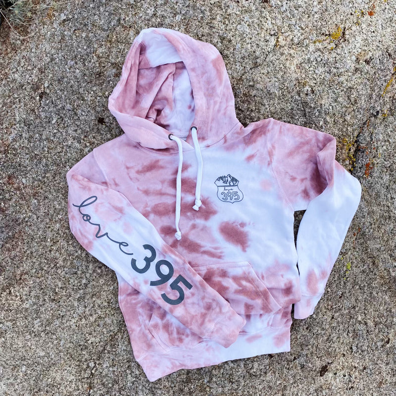 Tie-dye Logo Hoodie (various colors) – love 395
