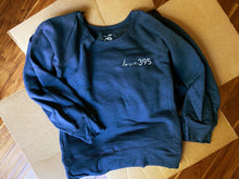 Women's Love 395 embroidered off-the-shoulder sweatshirt