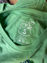 Youth Logo Tee (green and gray)