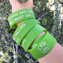 WRISTBAND “THE MOUNTAINS ARE CALLING”